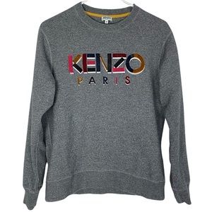 Kenzo Gray Logo Sweatshirt